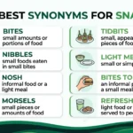 Synonyms for Snacks