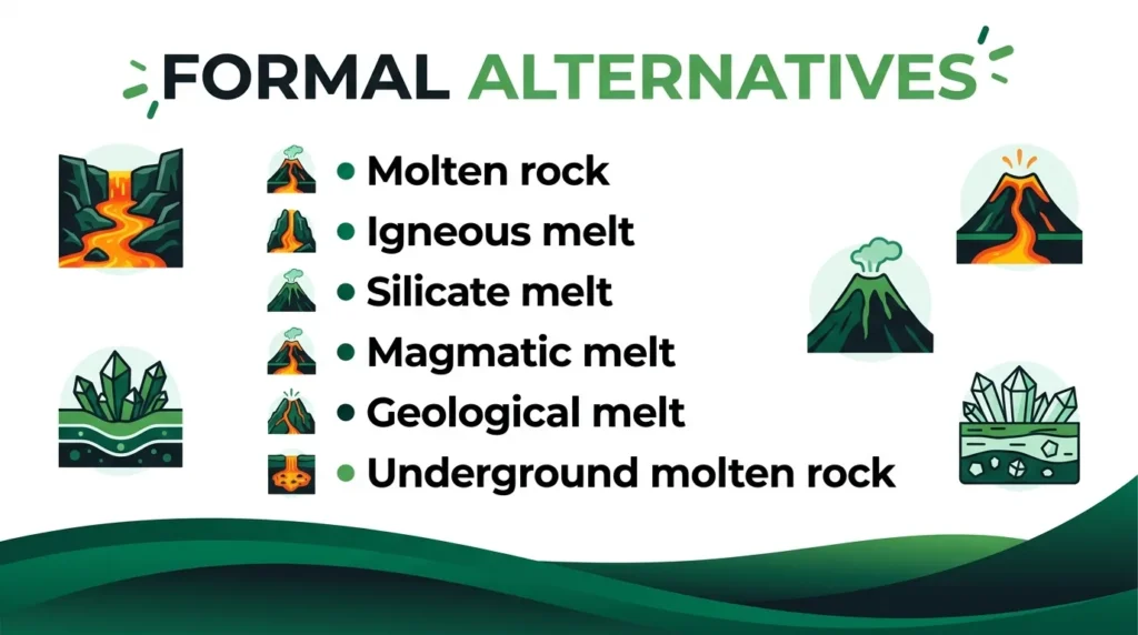 Magma Synonyms