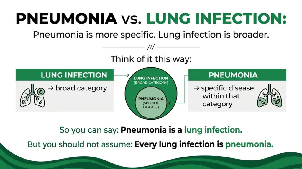 Pneumonia vs. Lung Infection