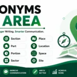 Synonyms for Area