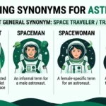 Synonyms for Astronaut