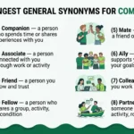 Synonyms for Comrade