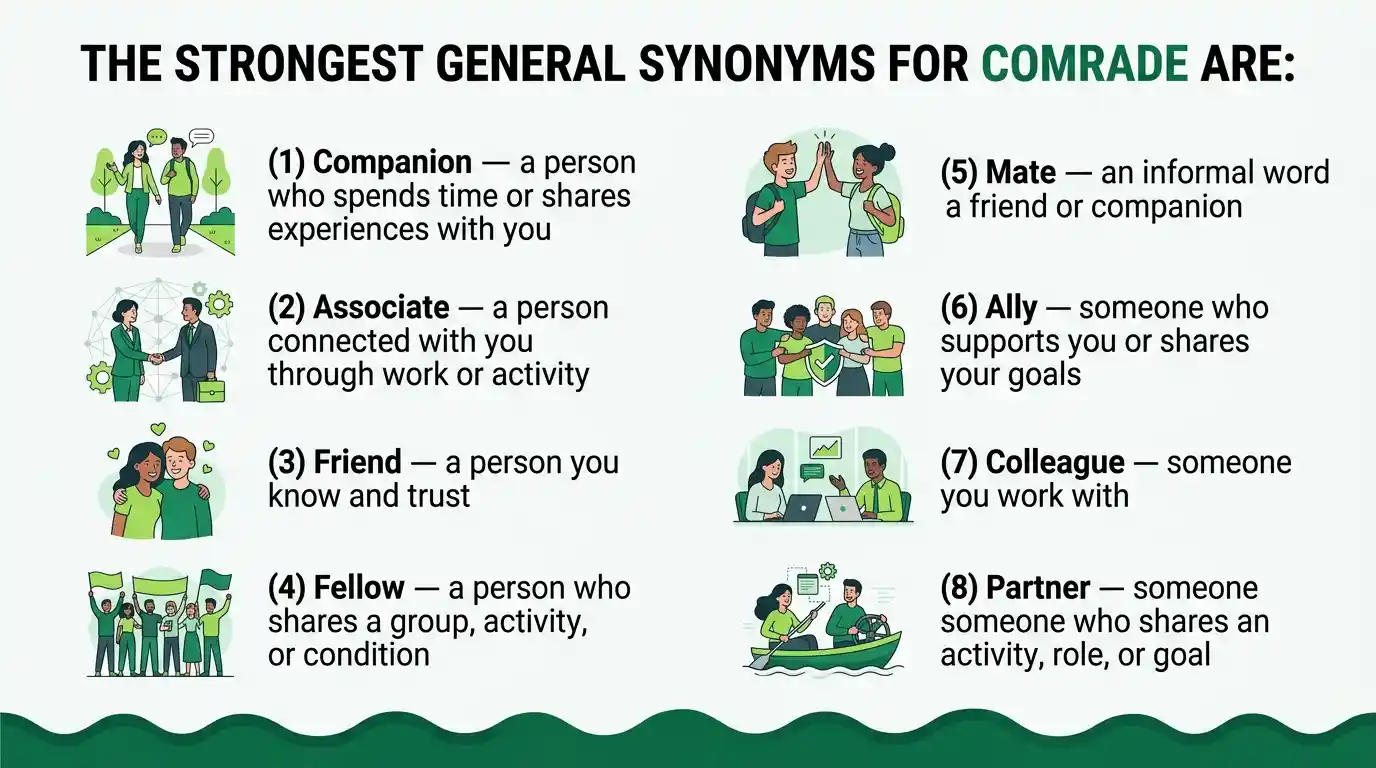 Synonyms for Comrade