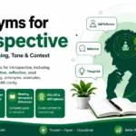 Synonyms for Introspective