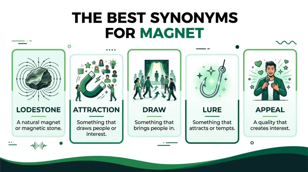 synonyms for magnet
