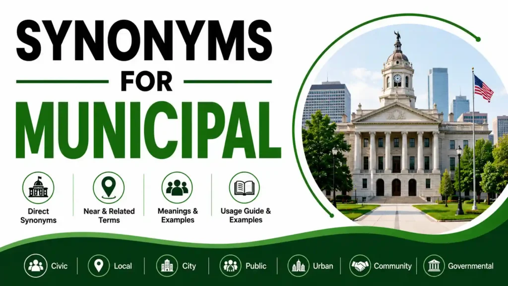 Synonyms for Municipal