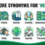 Synonyms for Neatly