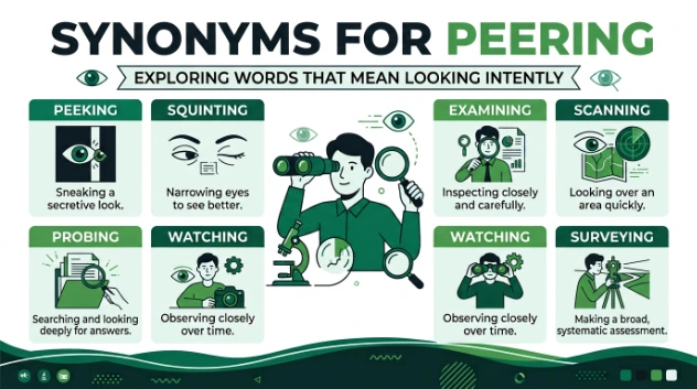 synonym for peering