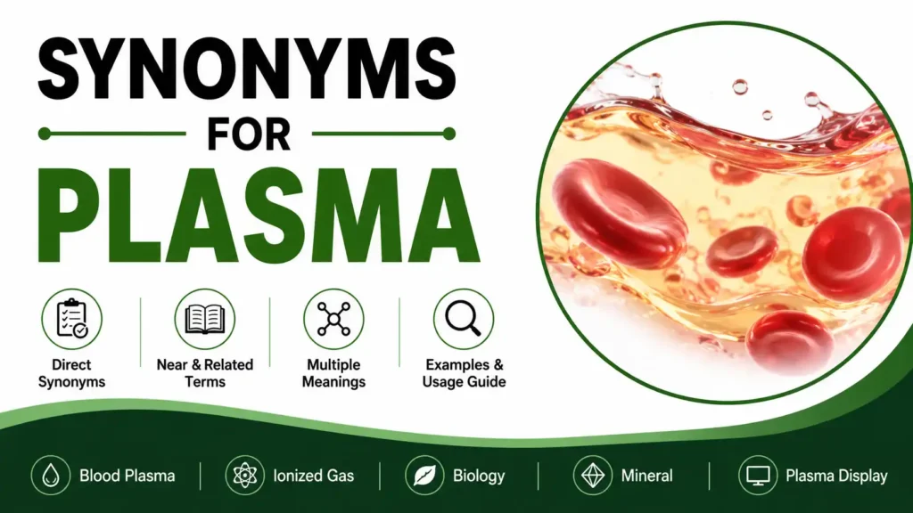 Synonyms for Plasma