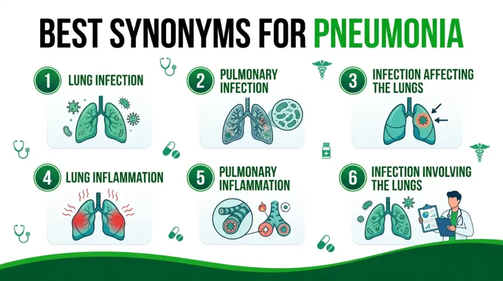 Synonyms for Pneumonia