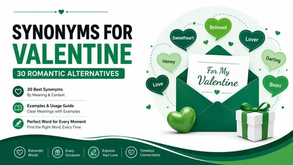 Synonyms for Valentine