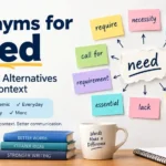 Synonyms for Need