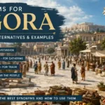Synonyms for Agora