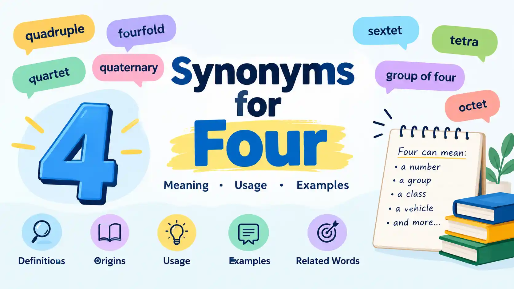 Synonyms for Four