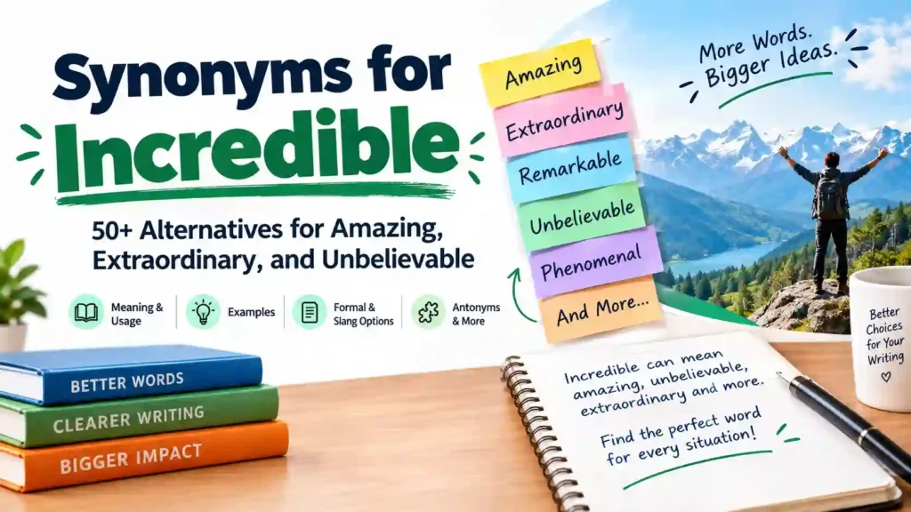 synonyms for incredible