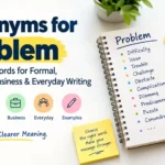 most useful synonyms for problem