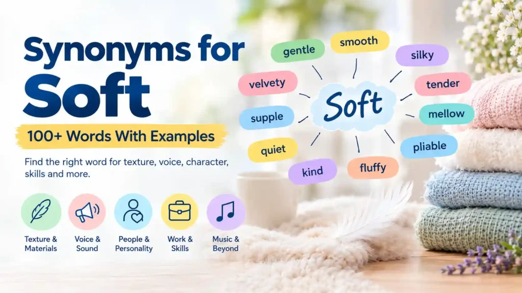 Synonyms for Soft