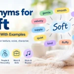 Synonyms for Soft