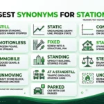 Synonyms for Stationary