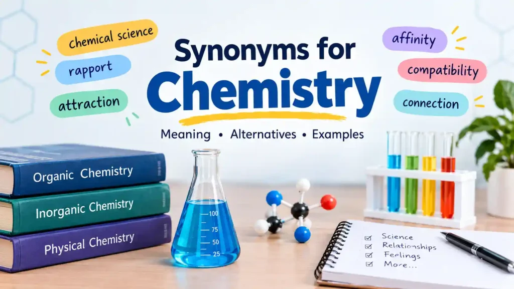 Synonyms for Chemistry