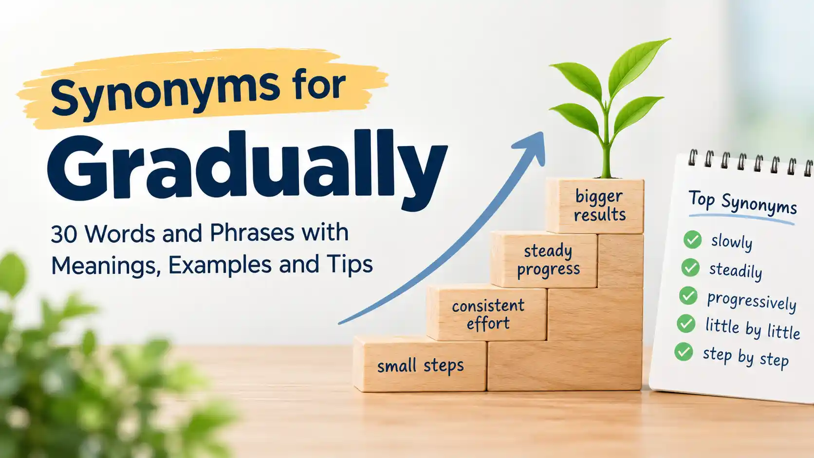 Synonyms for Gradually